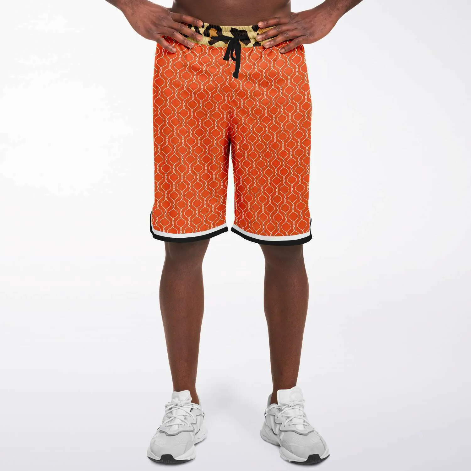 Me So Leopard Unisex Basketball Shorts