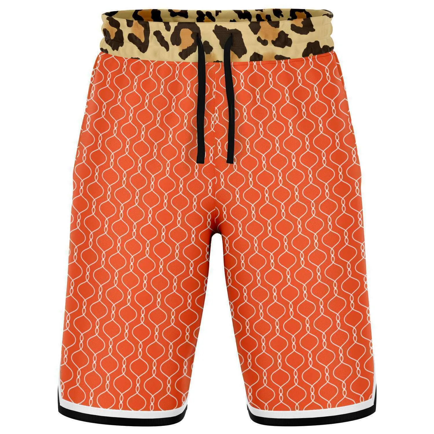 Me So Leopard Unisex Basketball Shorts