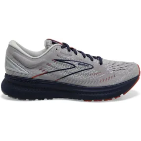 Men's Brooks Glycerin 19, Grey/Alloy/Peacoat, 12.5 D Medium