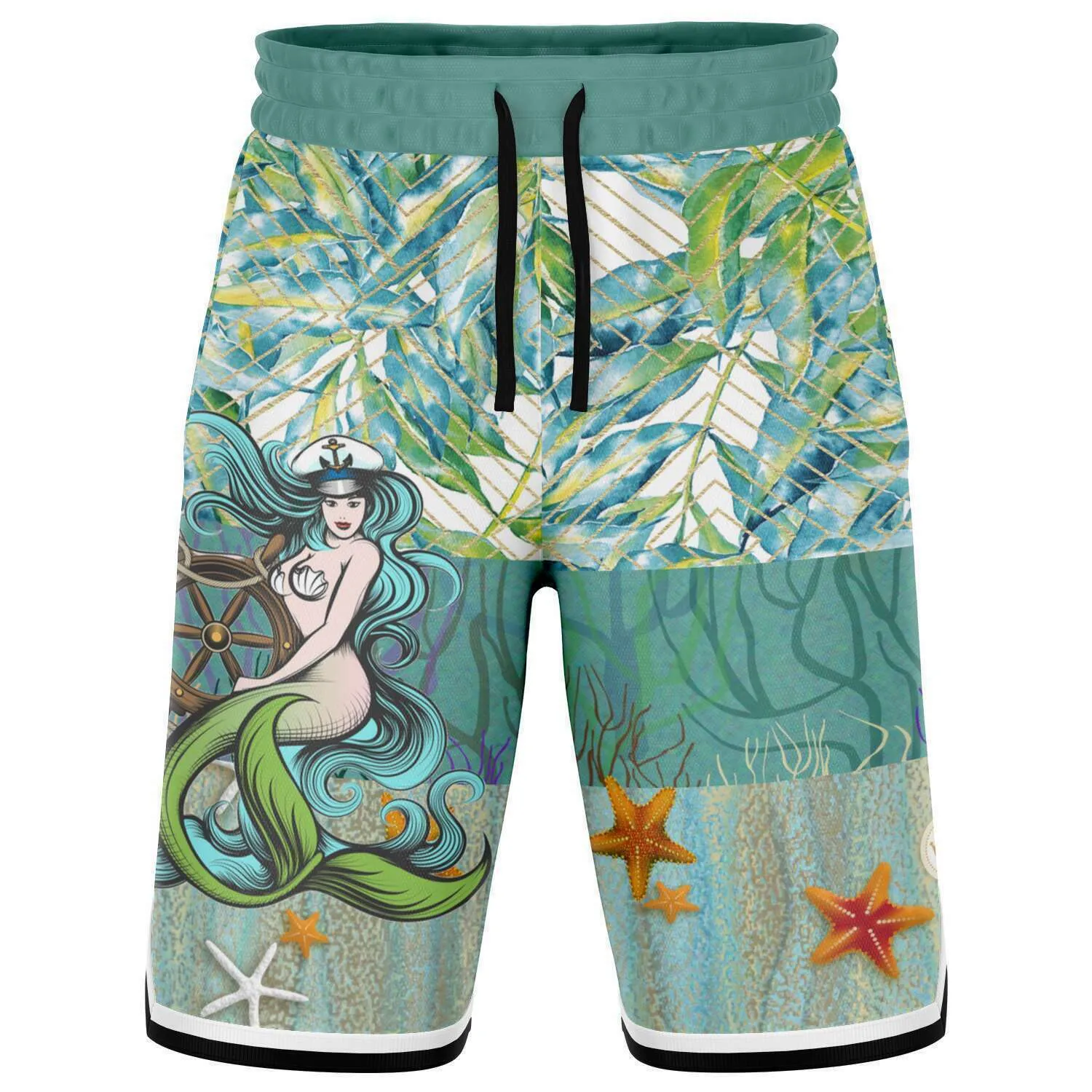 My Little Mermaid Unisex Basketball Shorts