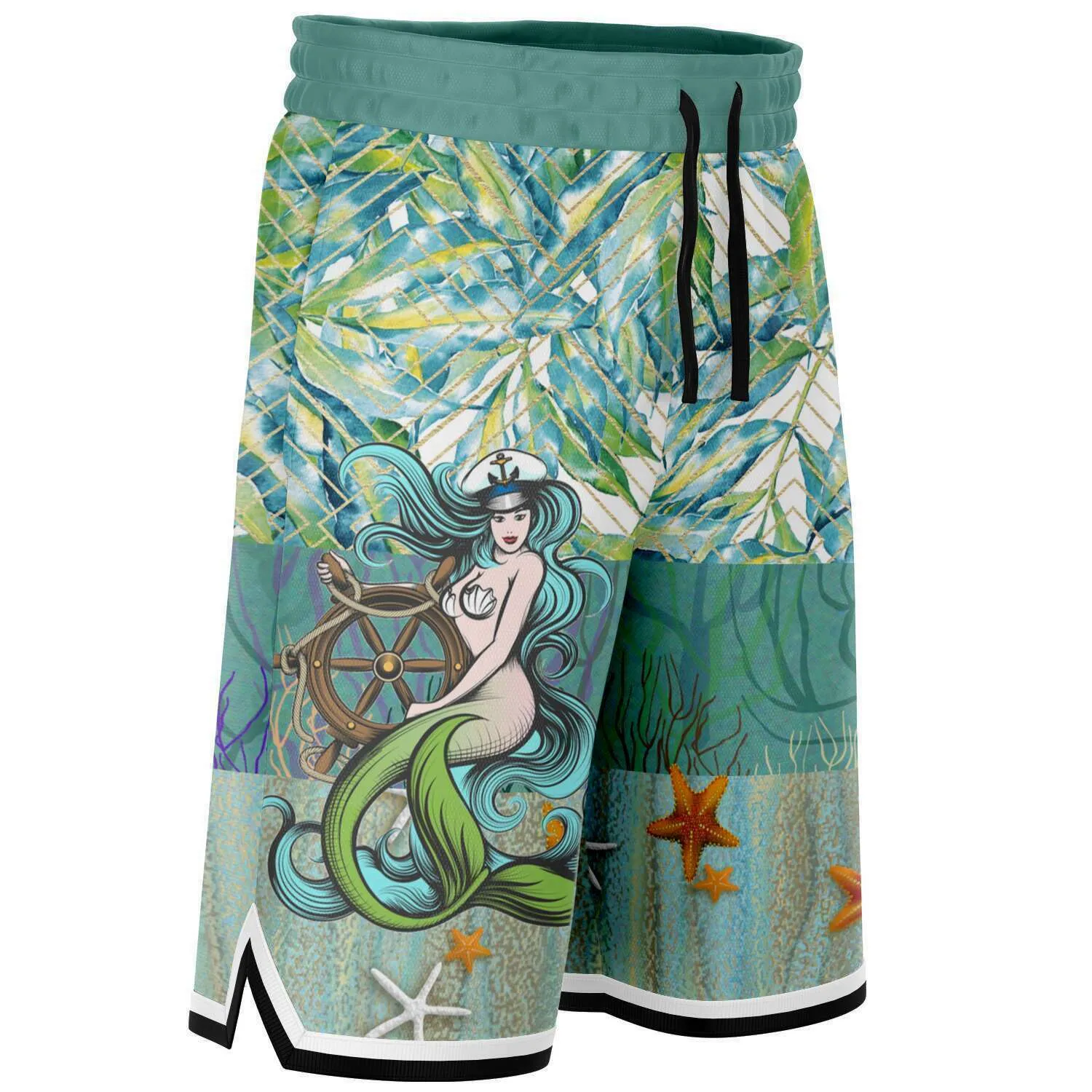 My Little Mermaid Unisex Basketball Shorts