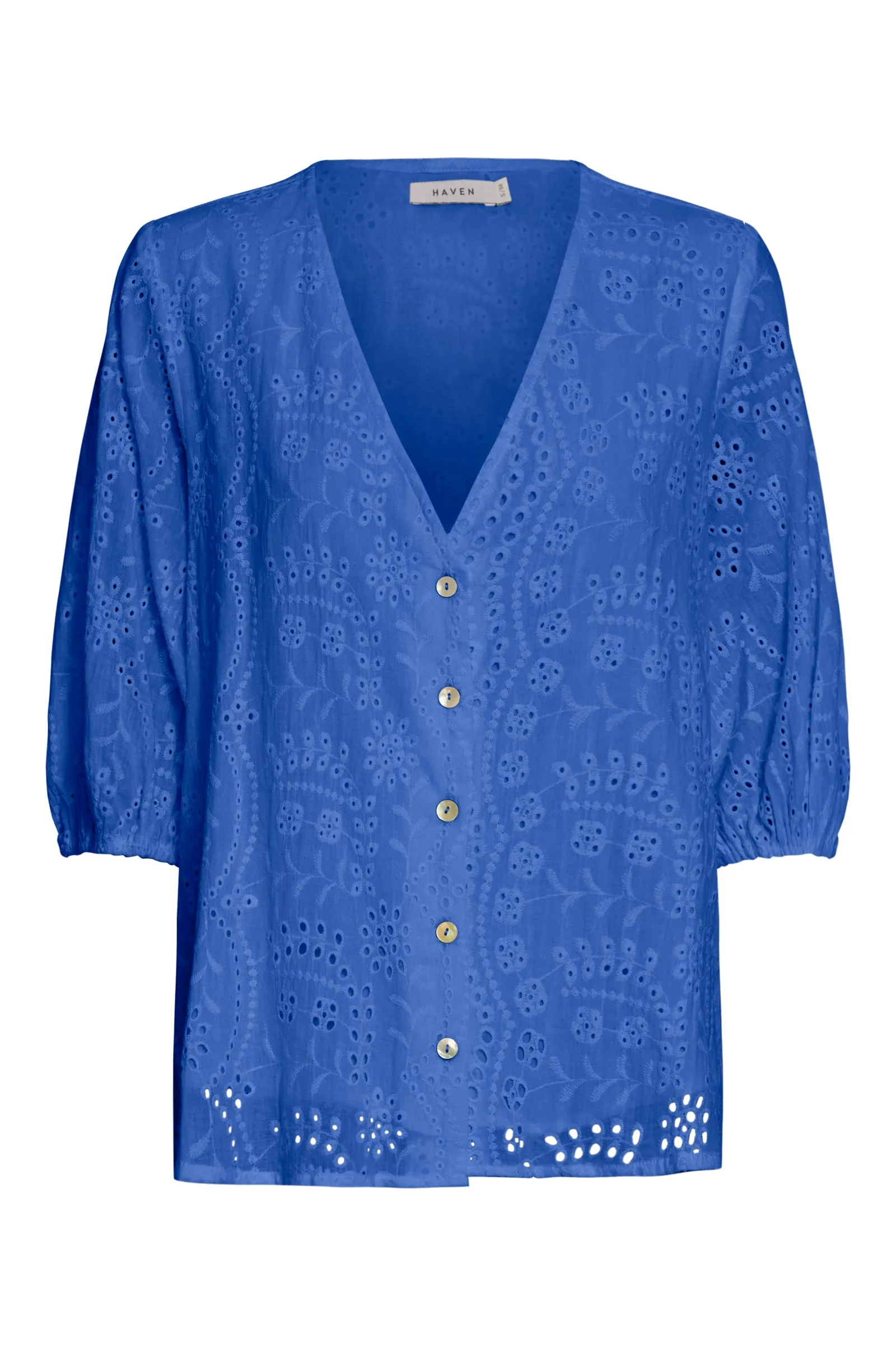 Naxos Blouse, Cobalt