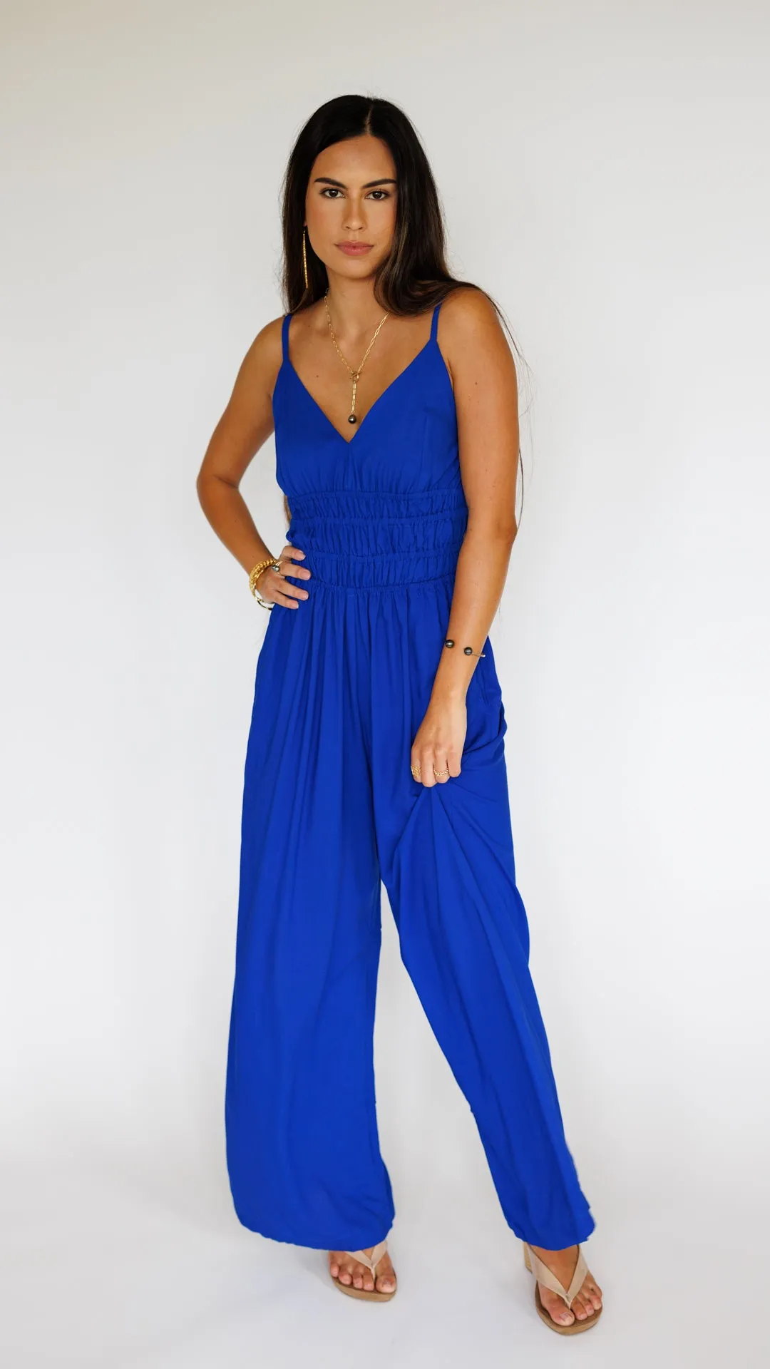 Opal Jumpsuit / Sapphire