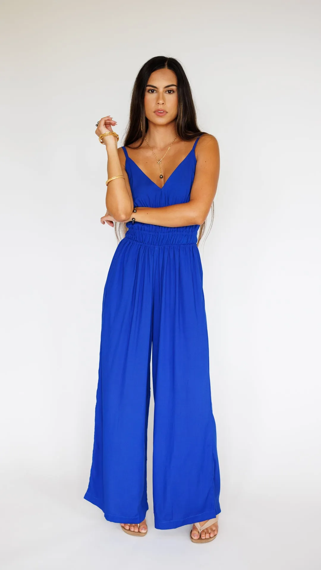 Opal Jumpsuit / Sapphire