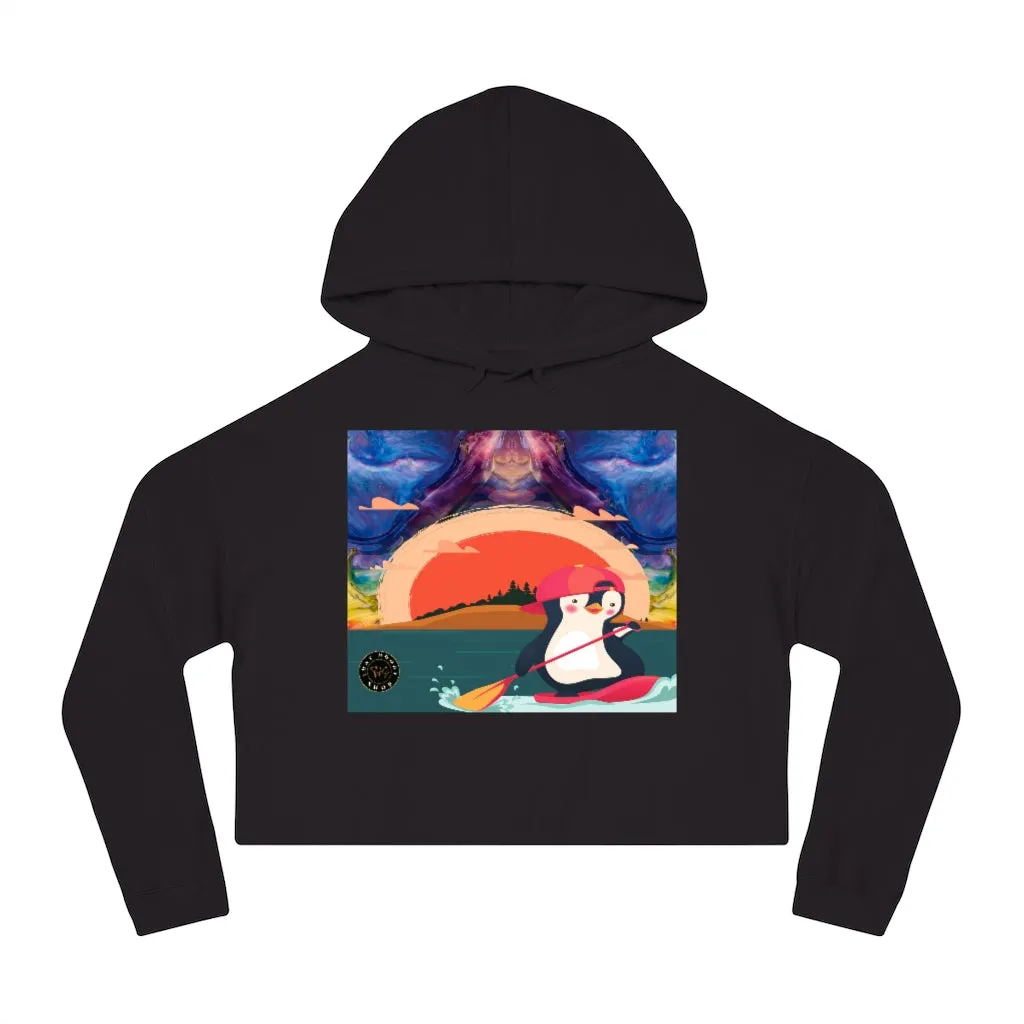 Penguin Dayz Cropped Hoodie