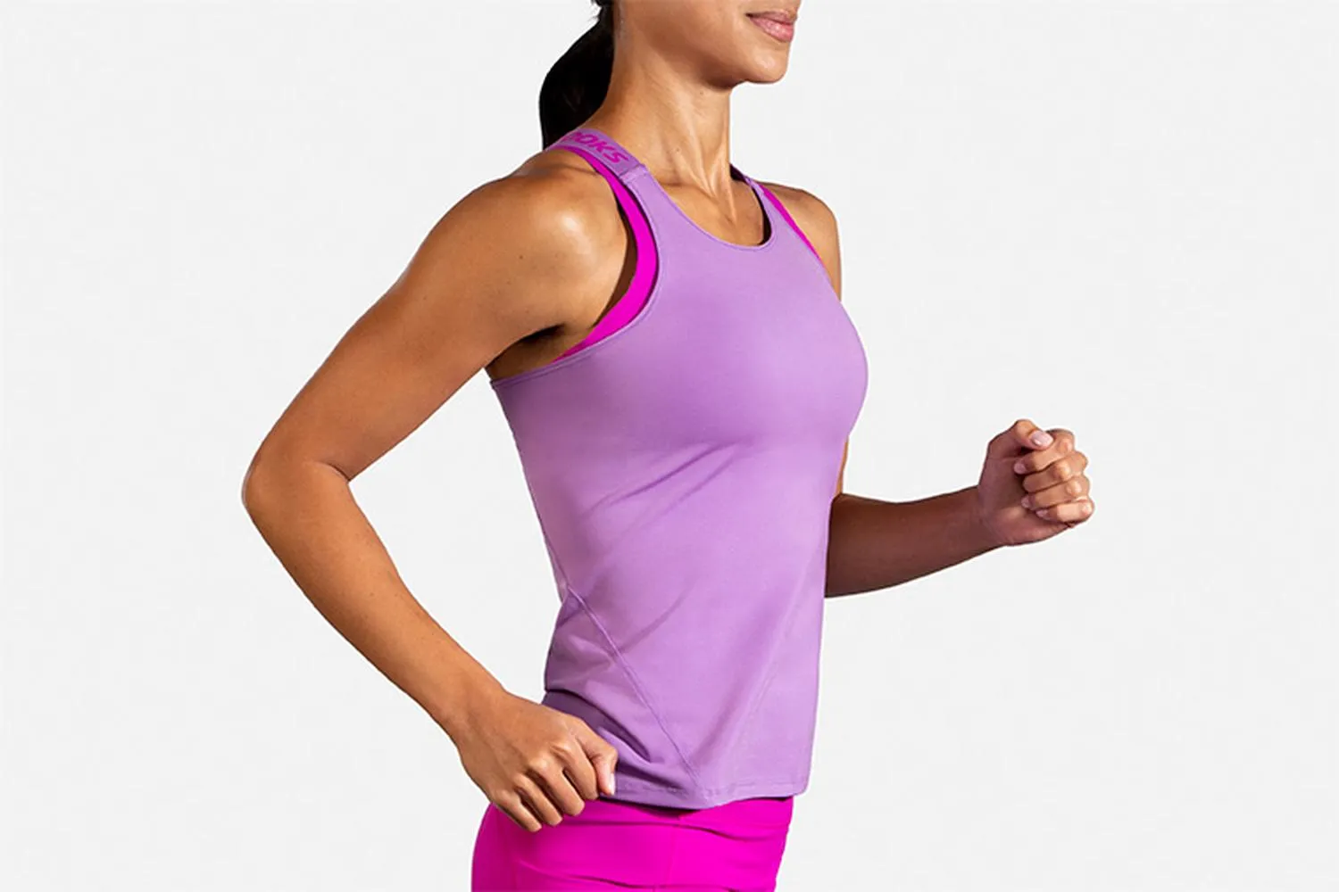 Playera Deportiva Brooks Pick-Up Tank Mujer