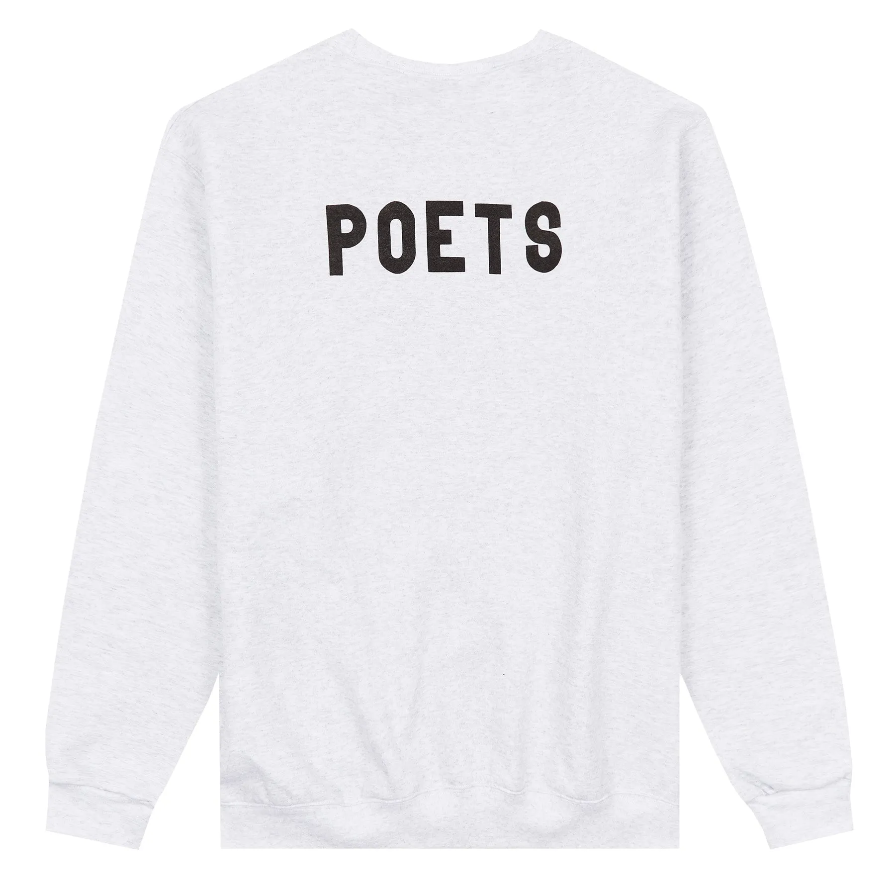 Poets World Famous Crewneck Sweatshirt Grey