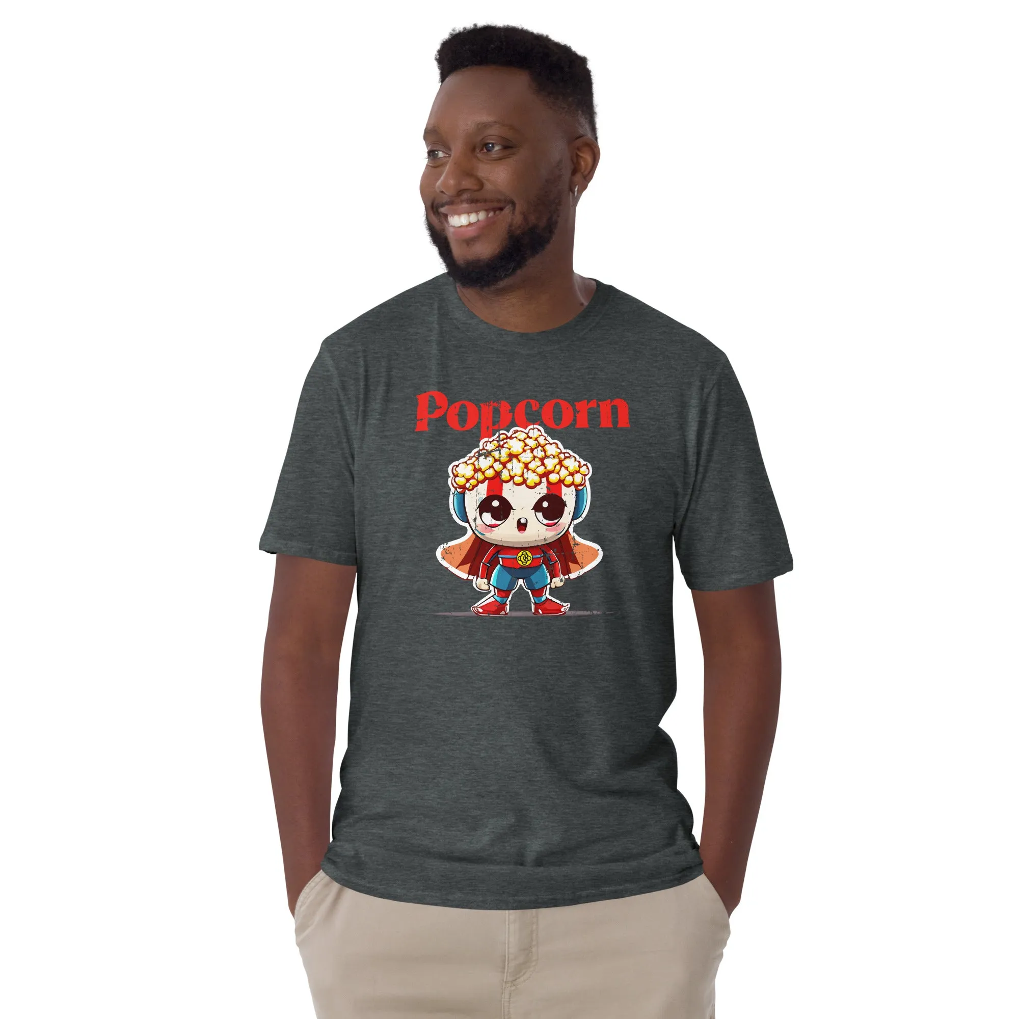 Popcorn Hero Short-Sleeve Unisex T-Shirt