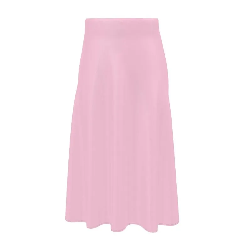 Pressed Rose Midi Skirt