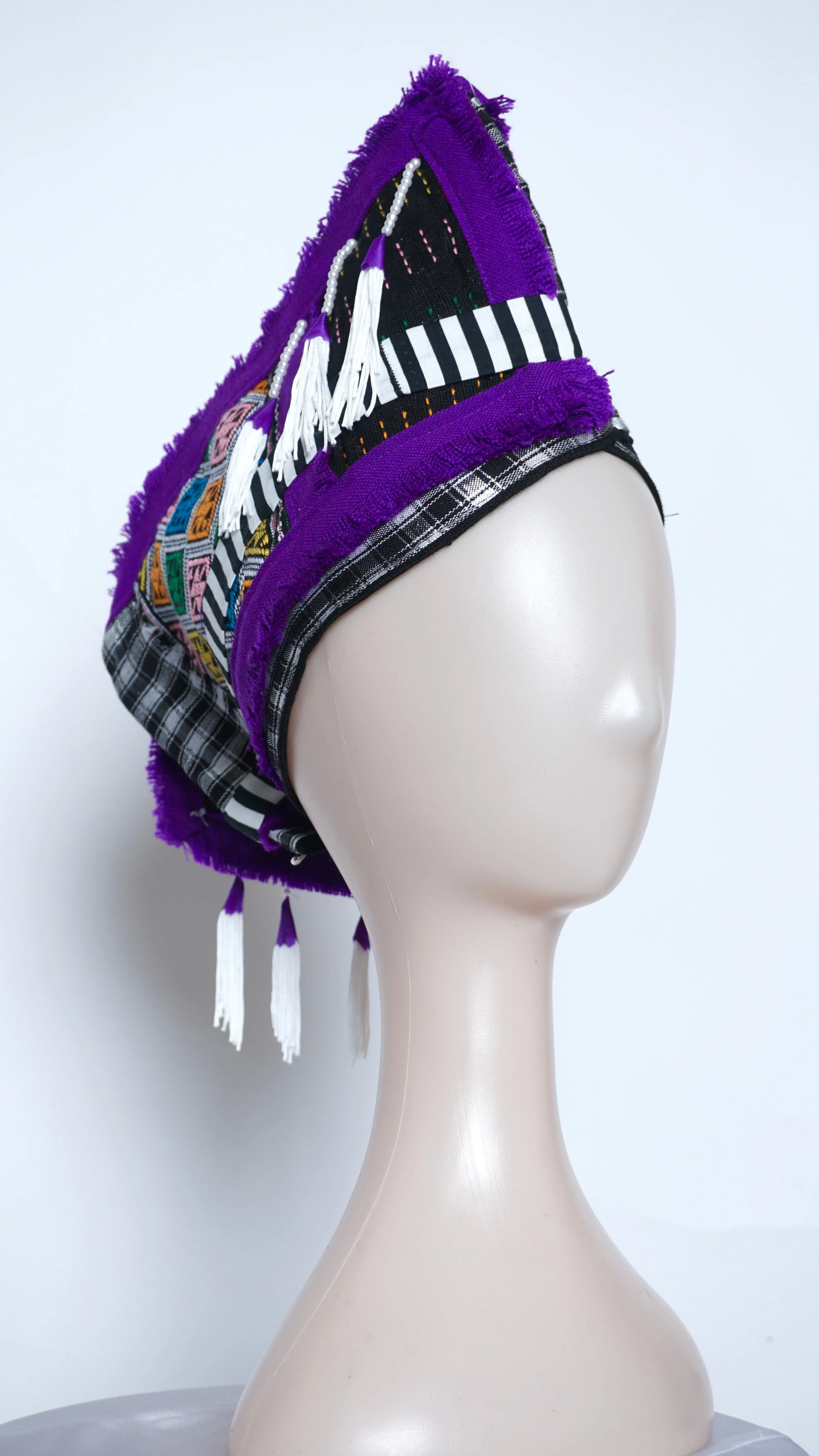 Purple Rooster Hat