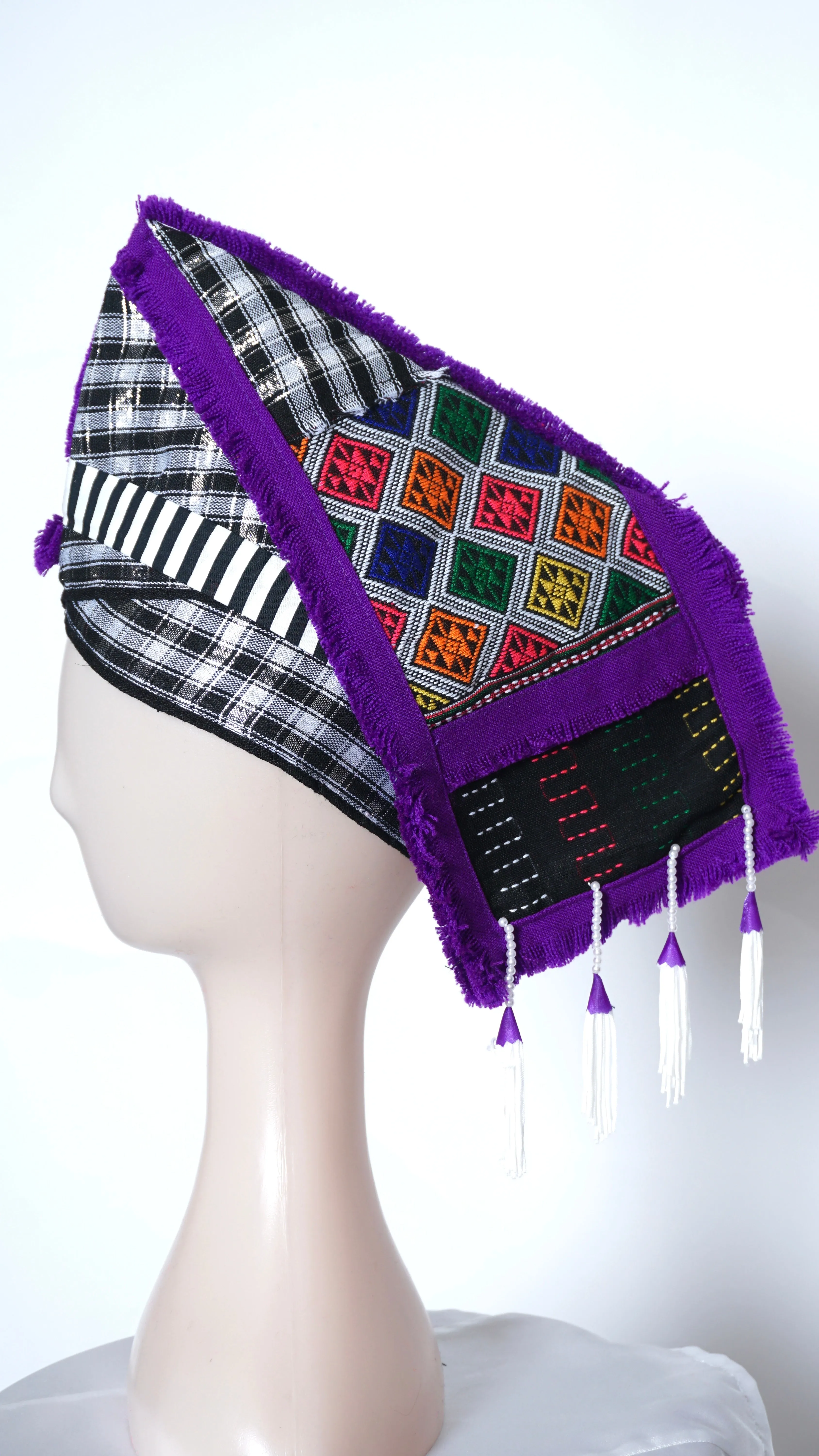 Purple Rooster Hat