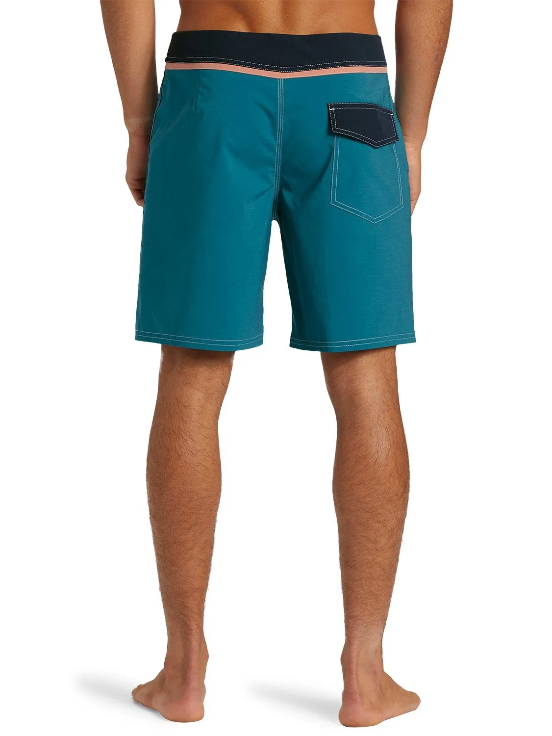 Quiksilver Mens Original Straight Leg Solid 18 Boardshorts