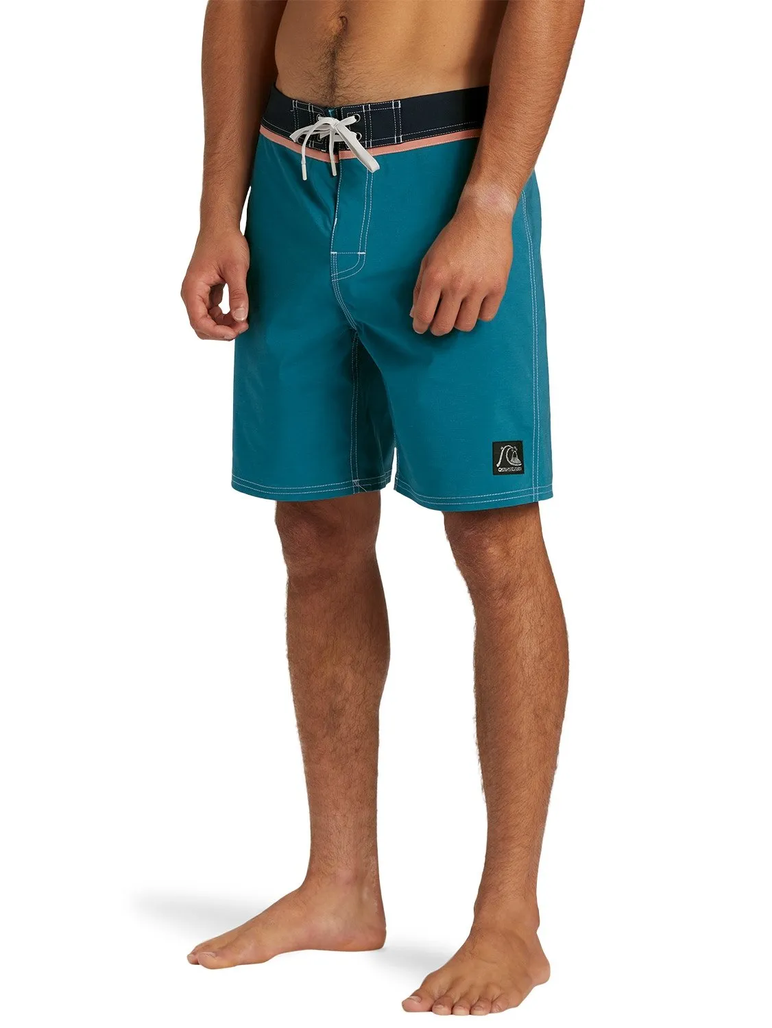 Quiksilver Mens Original Straight Leg Solid 18 Boardshorts