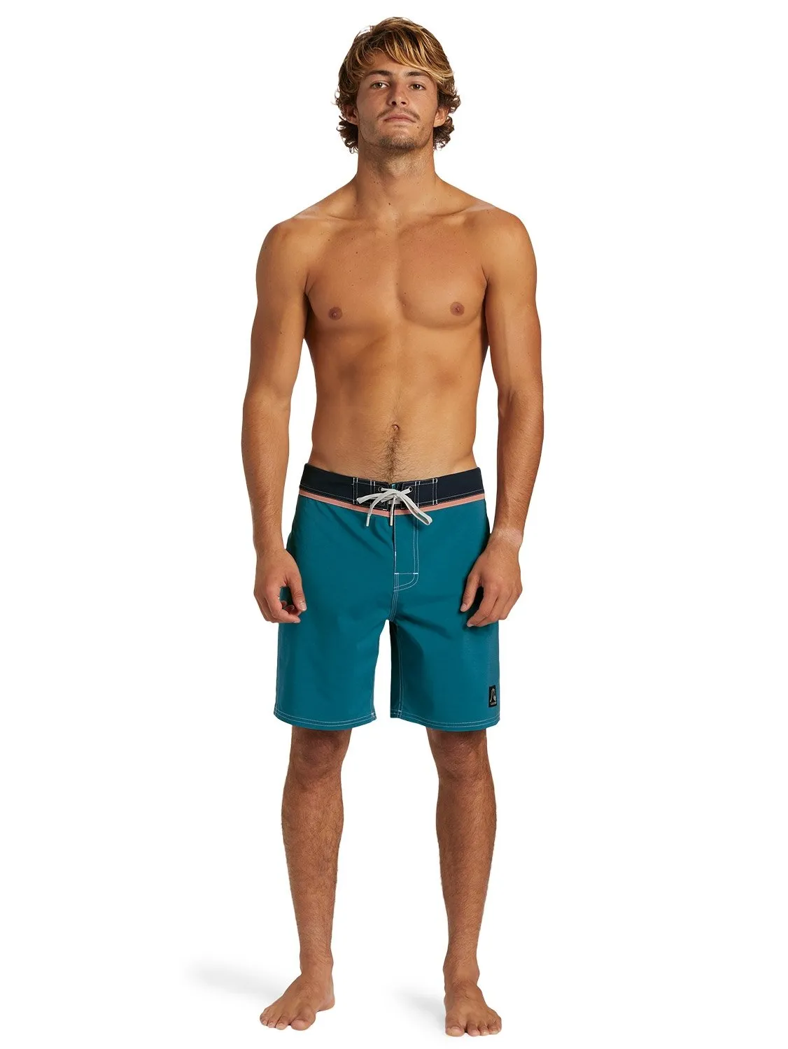 Quiksilver Mens Original Straight Leg Solid 18 Boardshorts