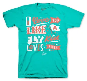 Retro 10 Super Bowl LIV Shirt - Love Kicks - Teal