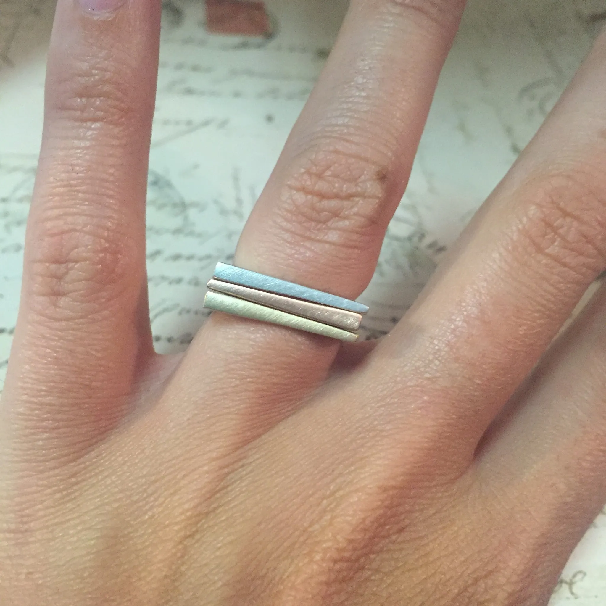 Sliver Stack Ring