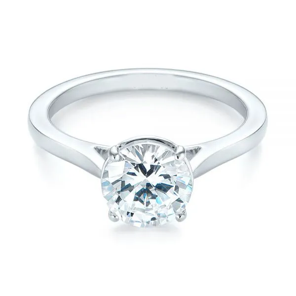 Solitaire Diamond Engagement Ring [Setting Only] - EC035