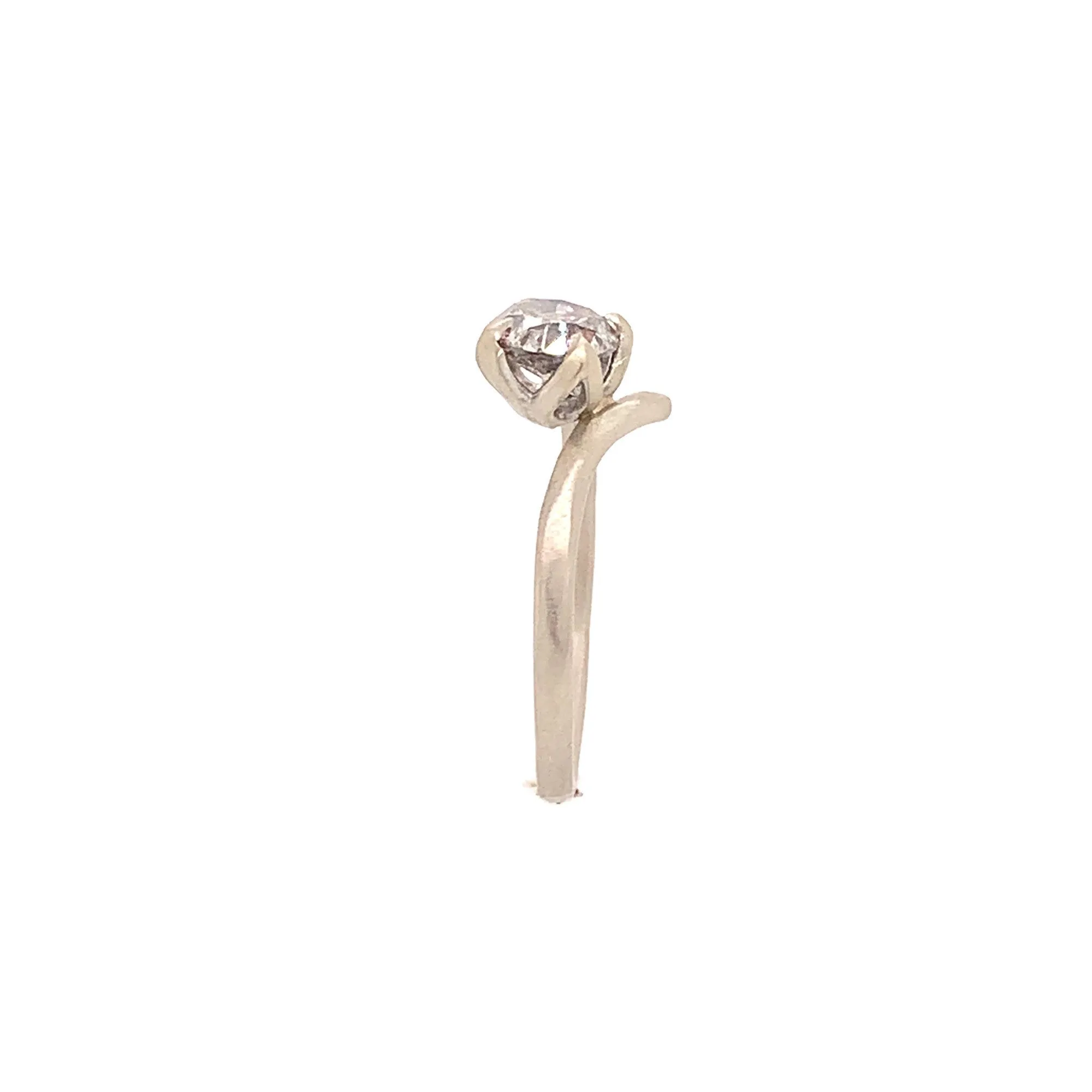 The Branch Engagement- .94ct Salt & Pepper Diamond & 14k white gold