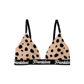 Triangle Bra | Soft Cotton | Dalmatian