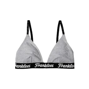 Triangle Bra | Soft Cotton | Grey