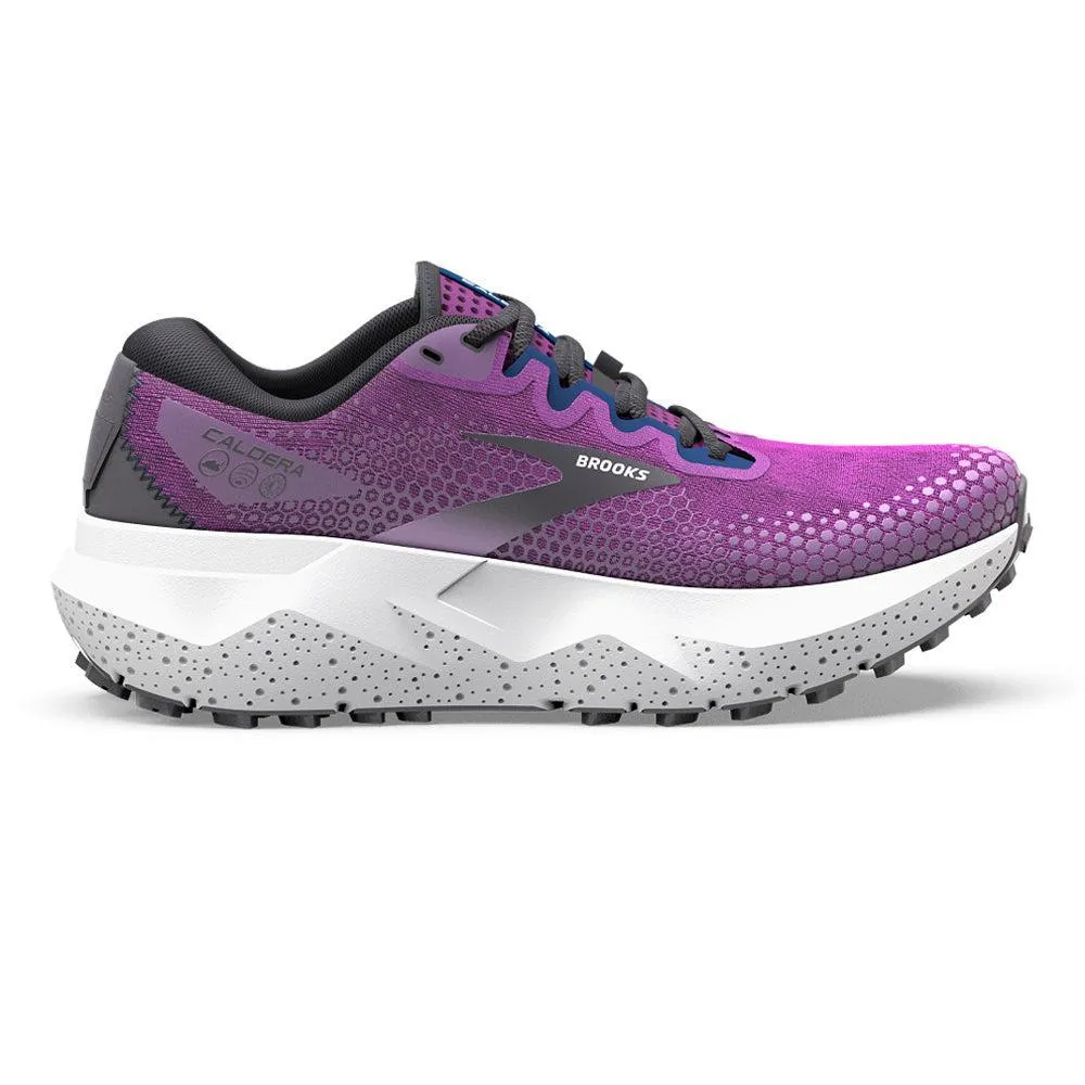 Women's Brooks Caldera 6, Purple/Violet/Navy, 11 B Medium