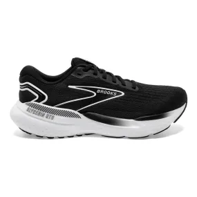 Women's Brooks Glycerin GTS 21, Black/Grey/White, 10 D Wide