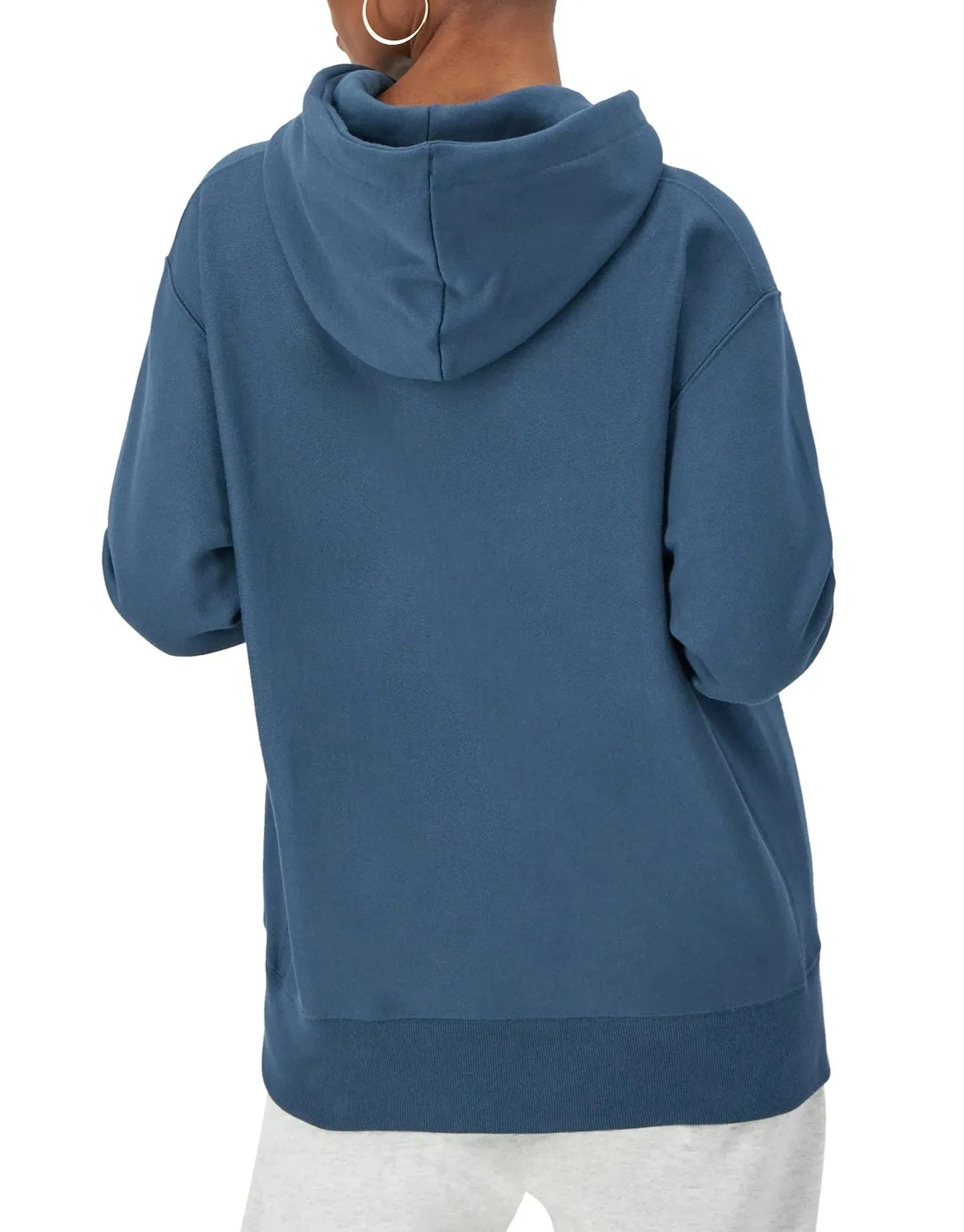 Women's C Logo Reverse Weave Oversized Hoodie