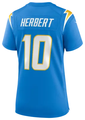 Women's Herbert Justin Nike Chargers Game Player Jersey - Blue