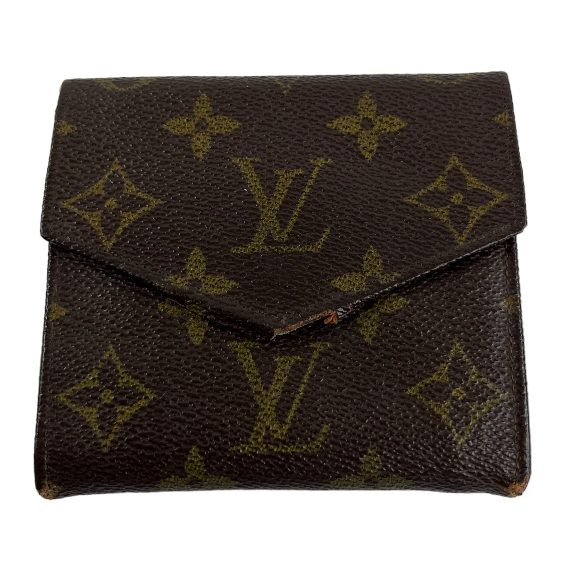 Women's Monogram Vintage Wallet Brown