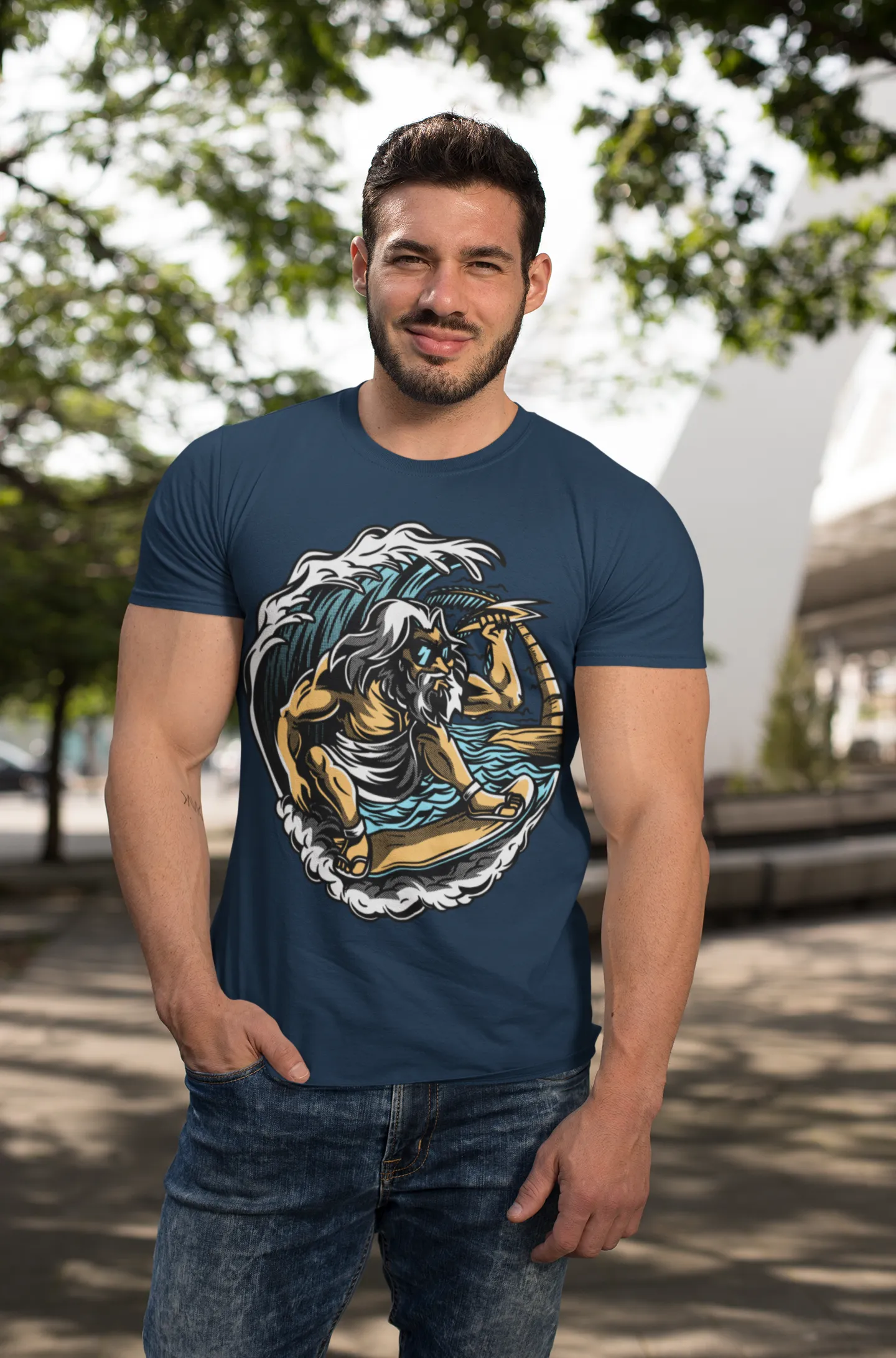 Zeus Surfer Tee